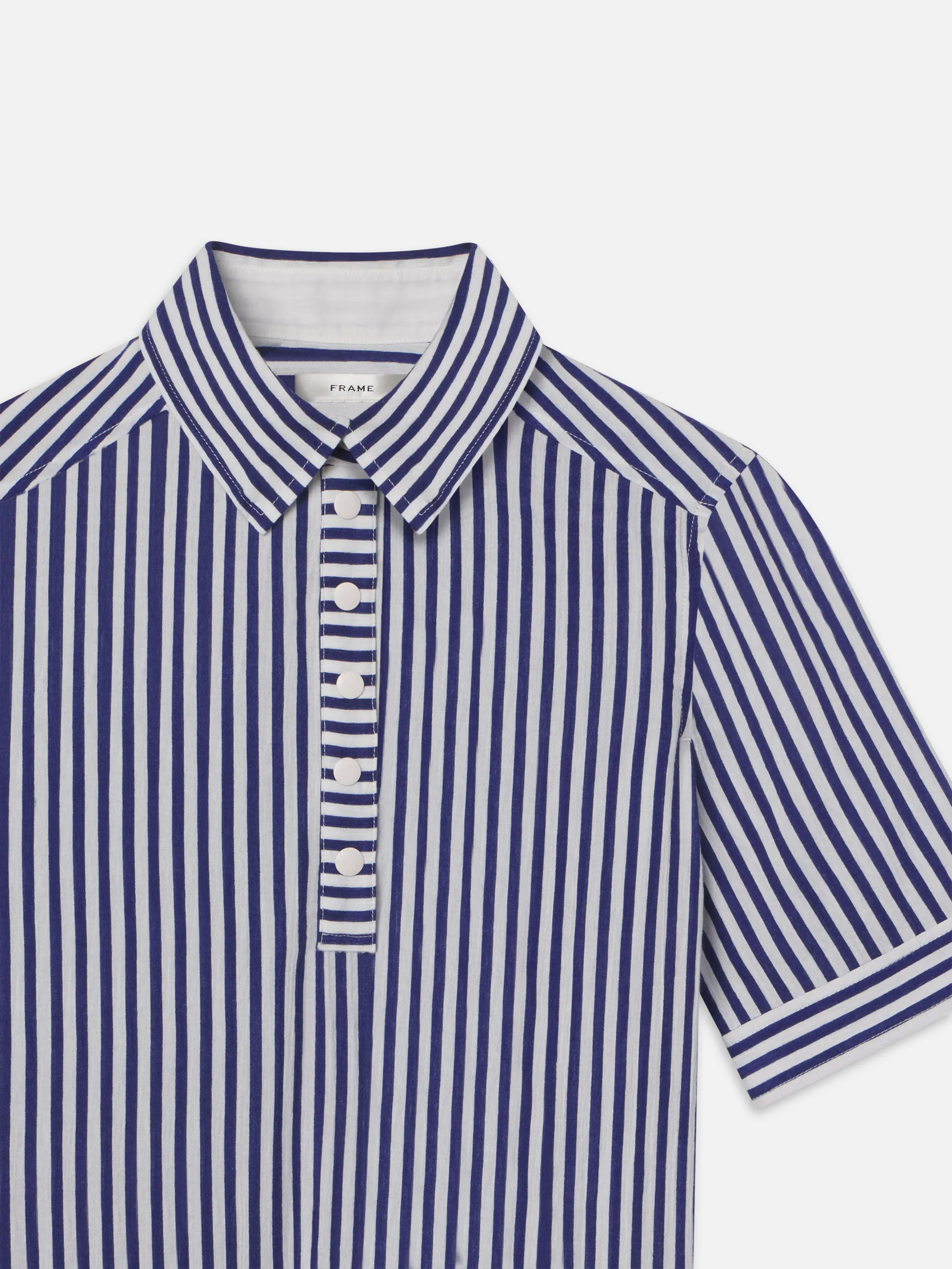Le Snap Polo - Bleu Marine Multi