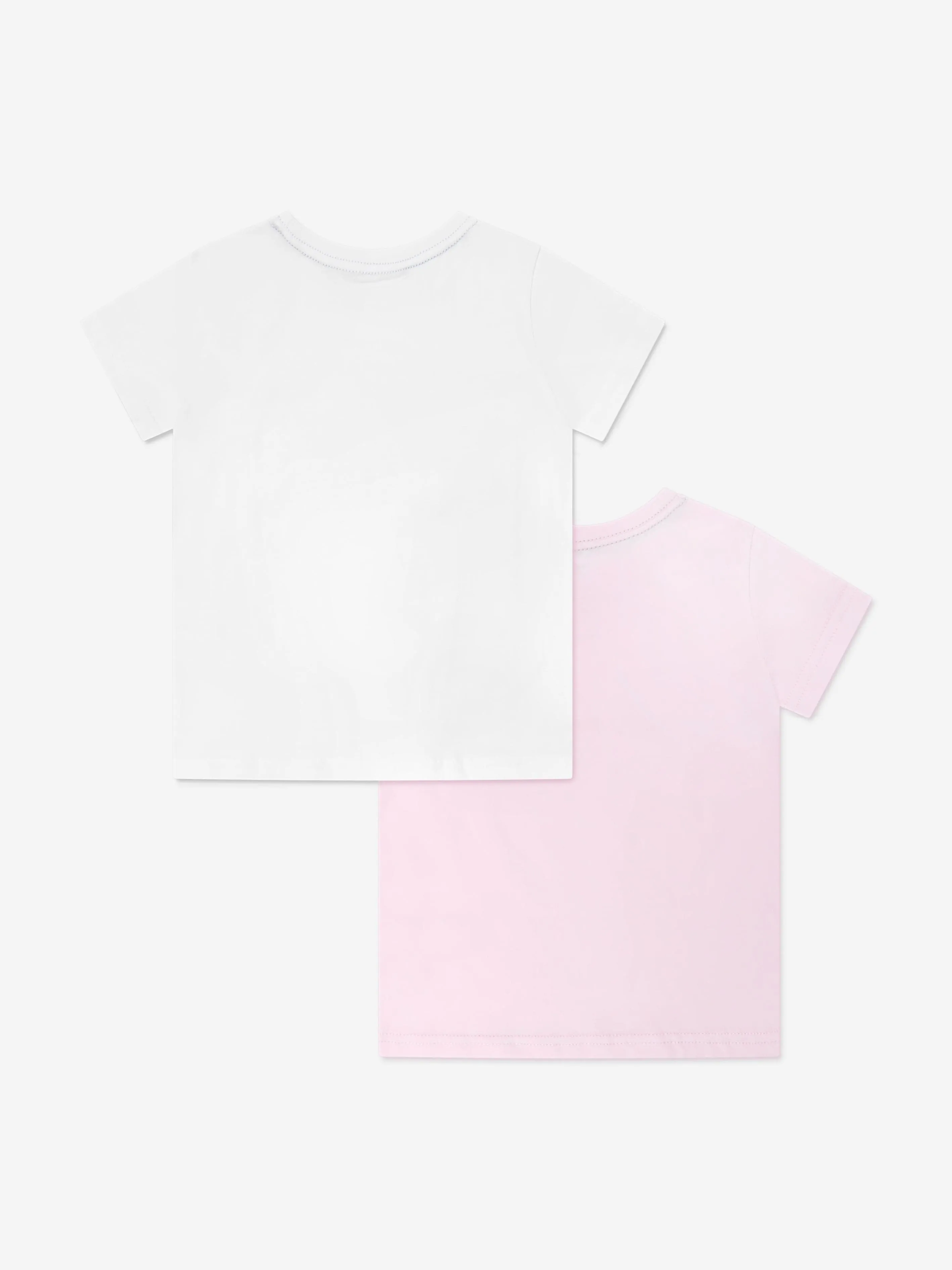Tommy Hilfiger Filles Lot de 2 T-Shirts Rose
