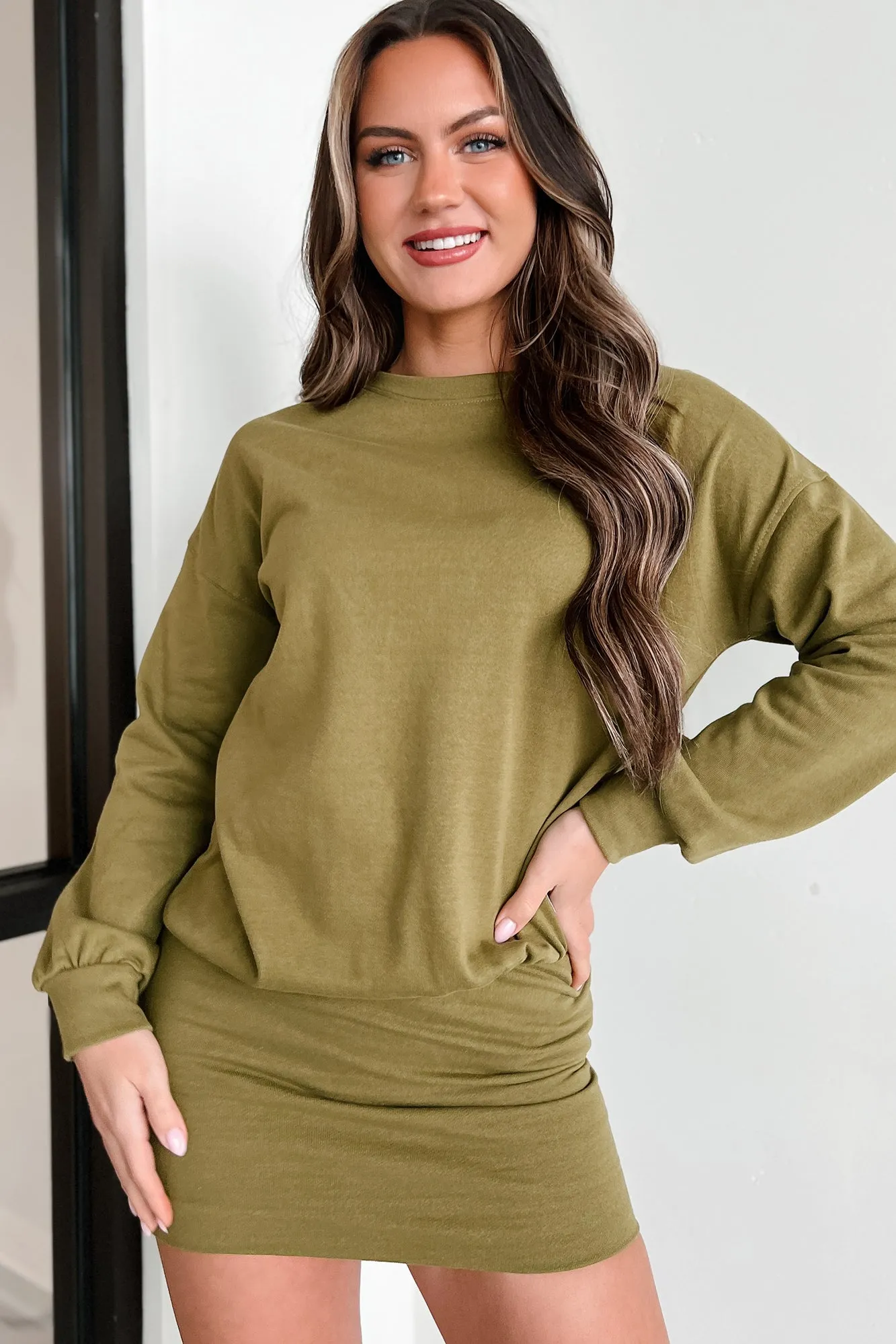Robe Sweat Partiellement Doublée Touring The City (Mousse)