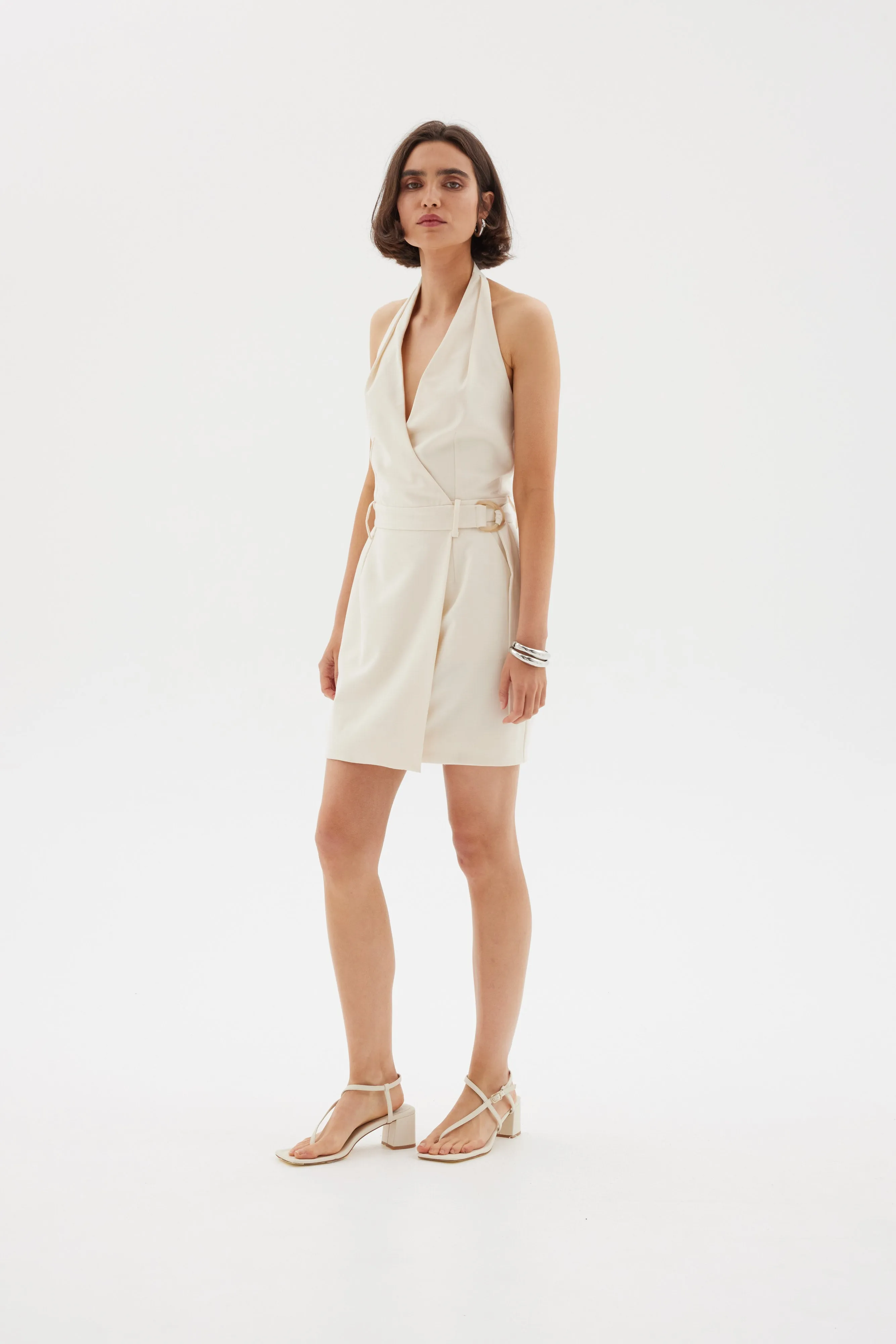 Robe tunique dépliée
