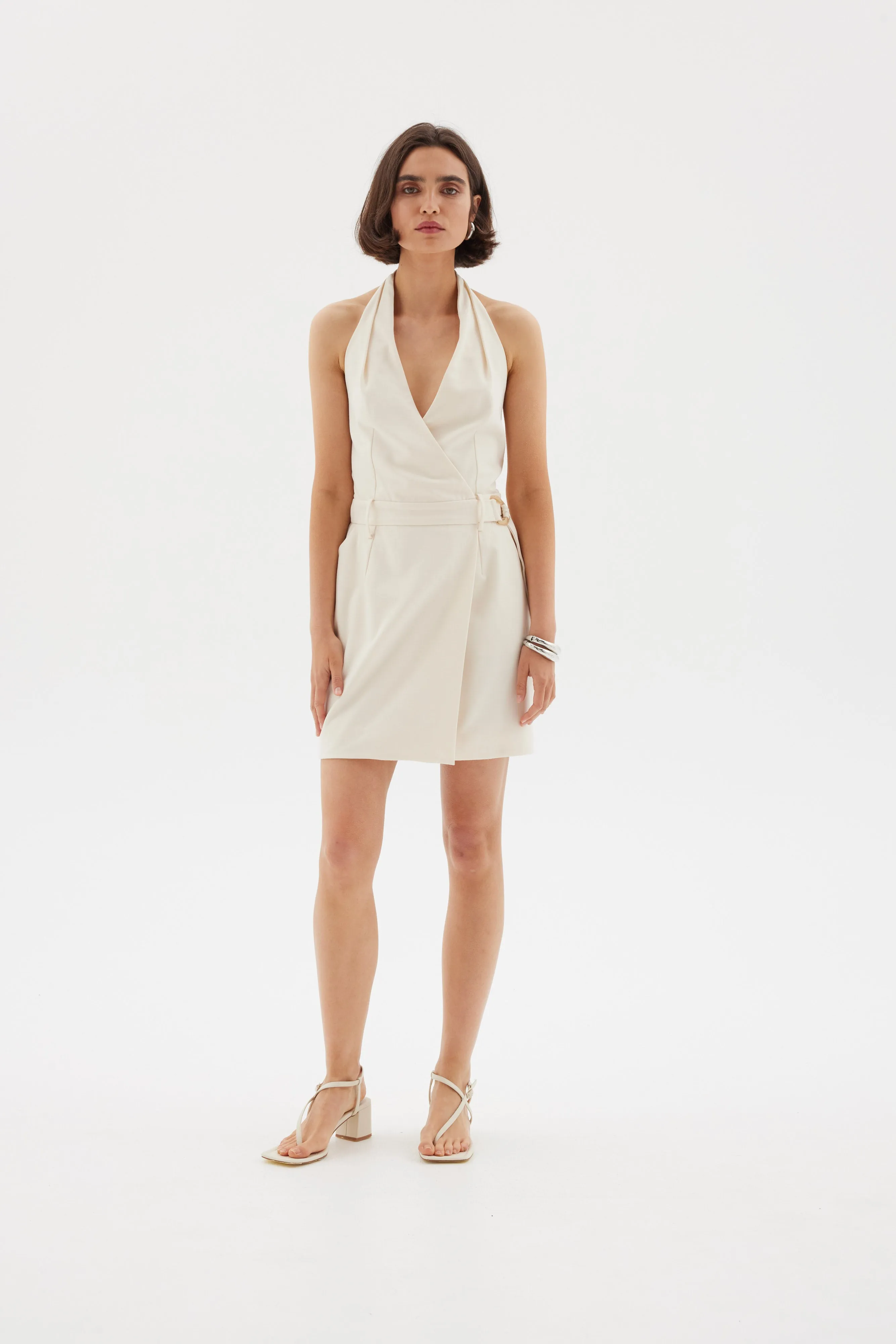 Robe tunique dépliée
