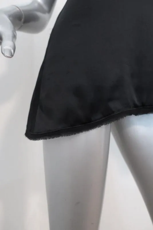 Débardeur Vince Racerback Noir Satin Taille Très Petite