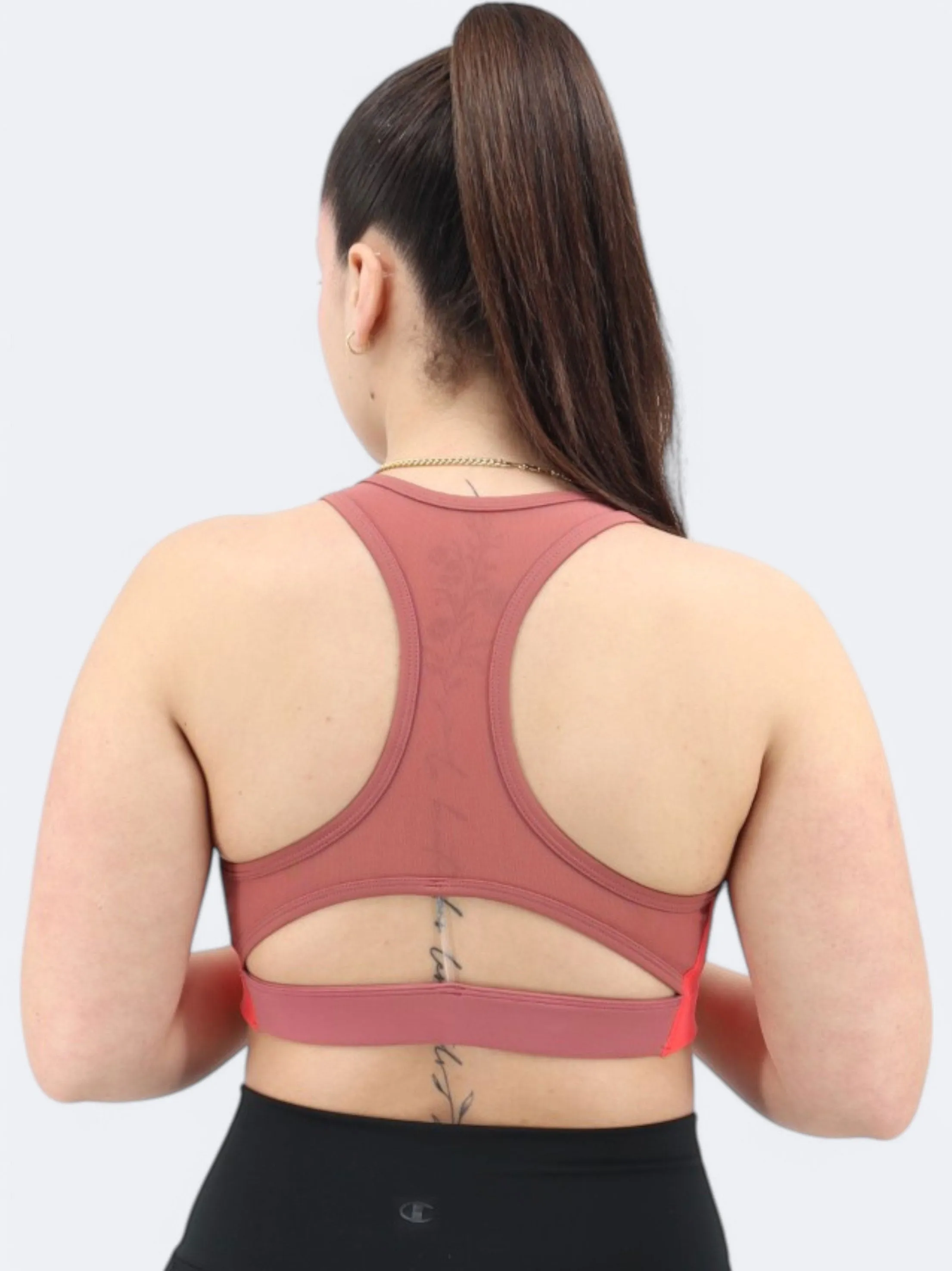 Haut de sport féminin court, Rose