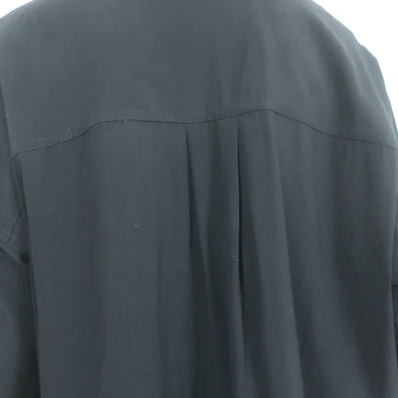 Zadig & Voltaire Chemise Étoiles Strass Tamara Noir Crêpe Taille S